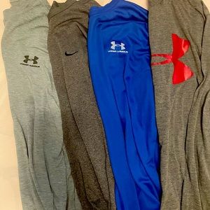 Nike and Under Armour long sleeve shirts lot
